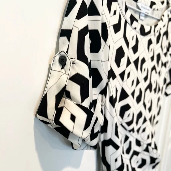 DVF Iconic Silk Wrap Midi Dress Chain Print Luxe 4 - Picture 12 of 15